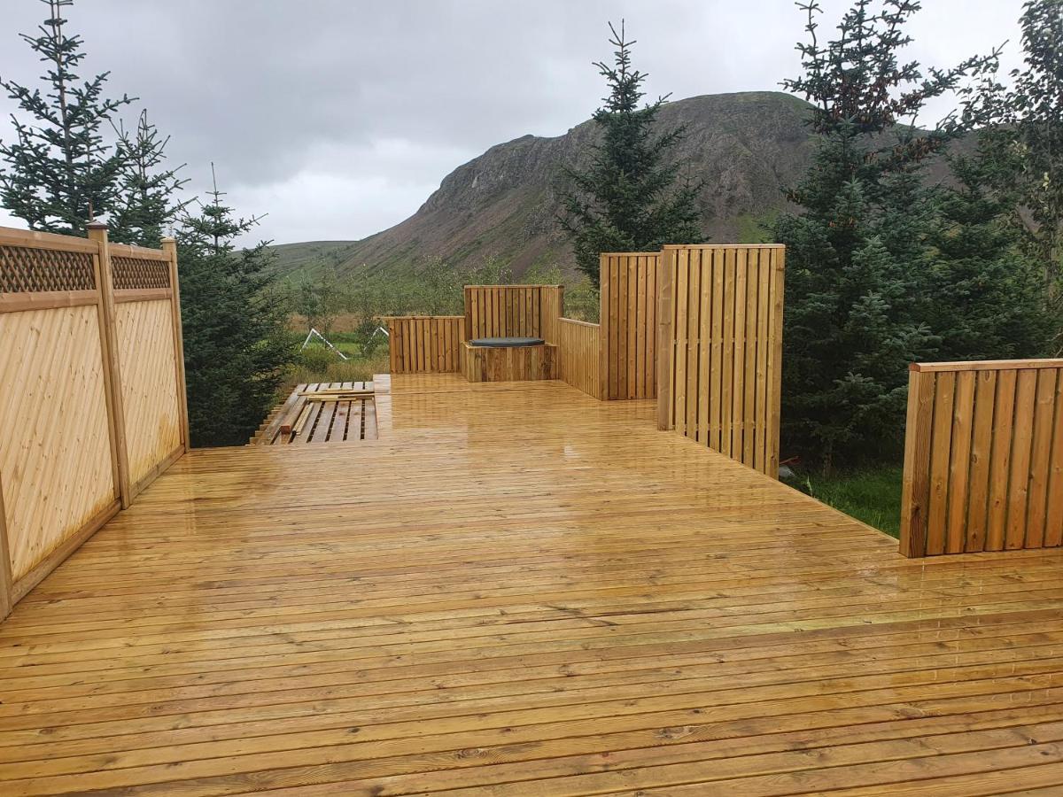 הוילה גייזיר Golden Circle Cabin, Hot Tub מראה חיצוני תמונה